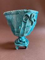 neptunus - coppa con base quadrata