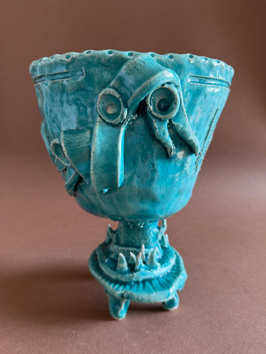 neptunus - coppa con base quadrata