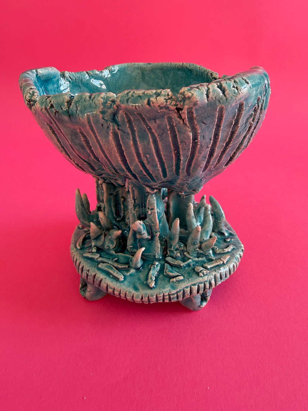 neptunus - coppa con quattro colonne