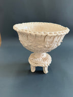 MAGNUS - coppa  decoro sfrangiato serie bianco magnolia