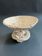 INTERMEDIUS - coppa con piedi a ruota - serie bianco magnolia