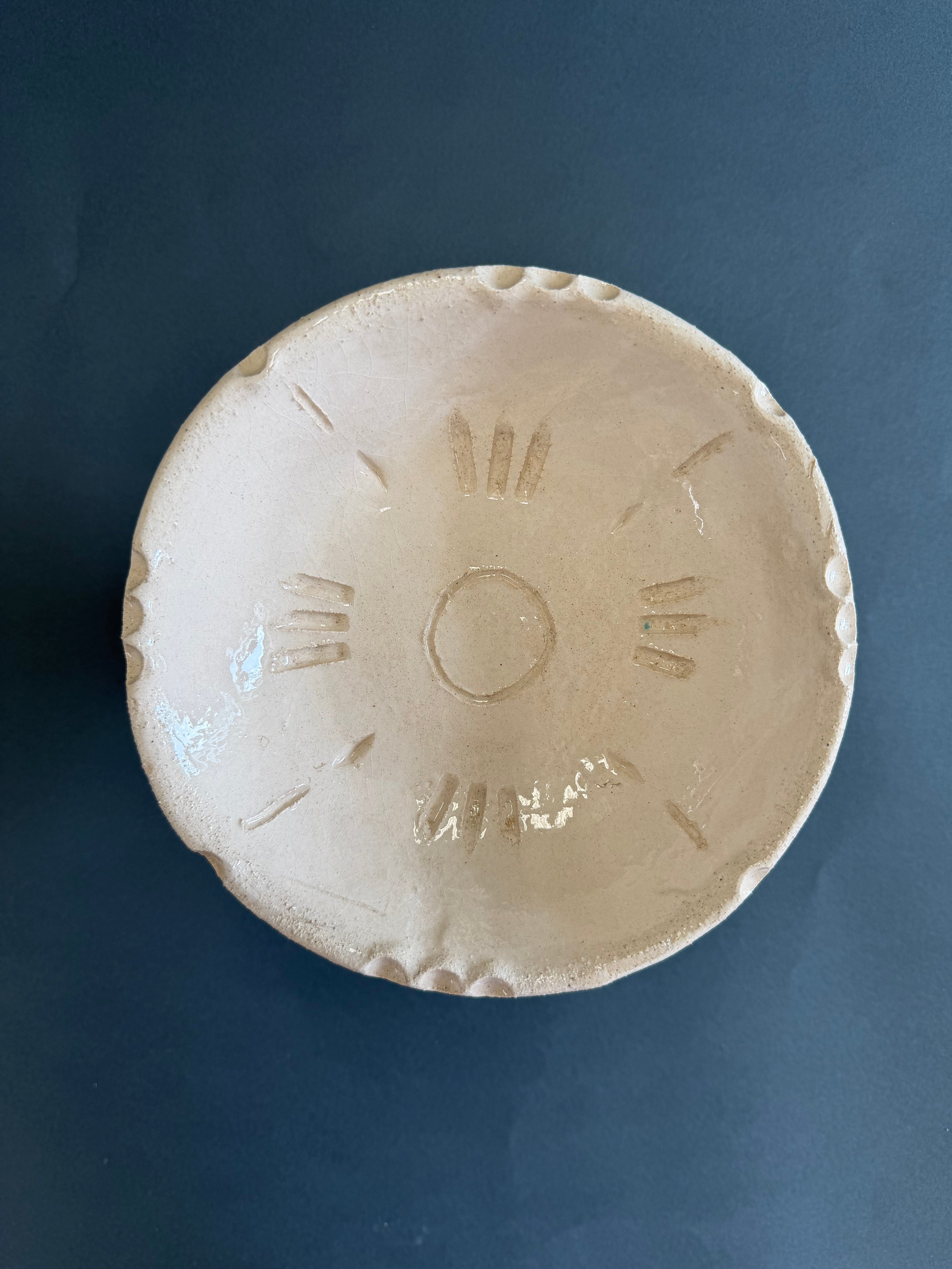 INTERMEDIUS - coppa con piedi a ruota - serie bianco magnolia