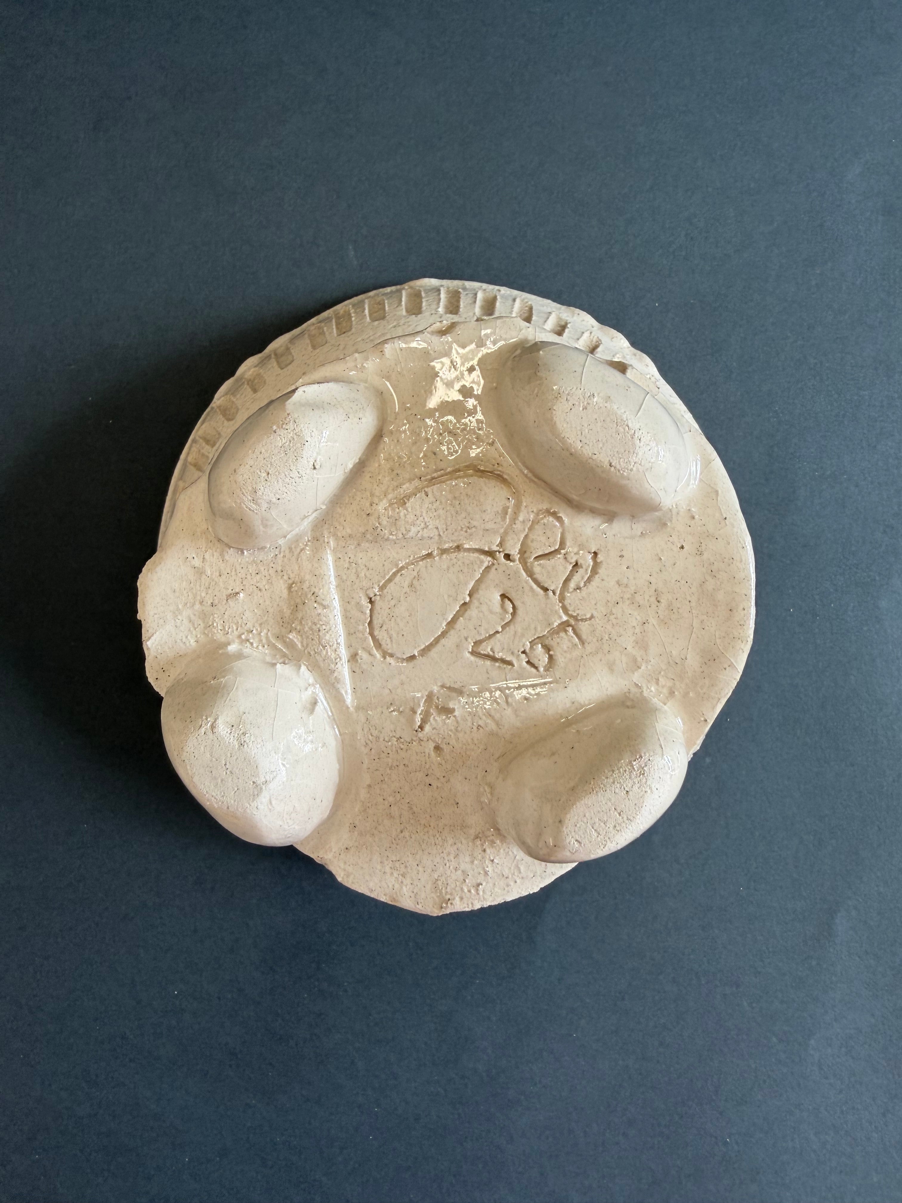 INTERMEDIUS - coppa con piedi a ruota - serie bianco magnolia