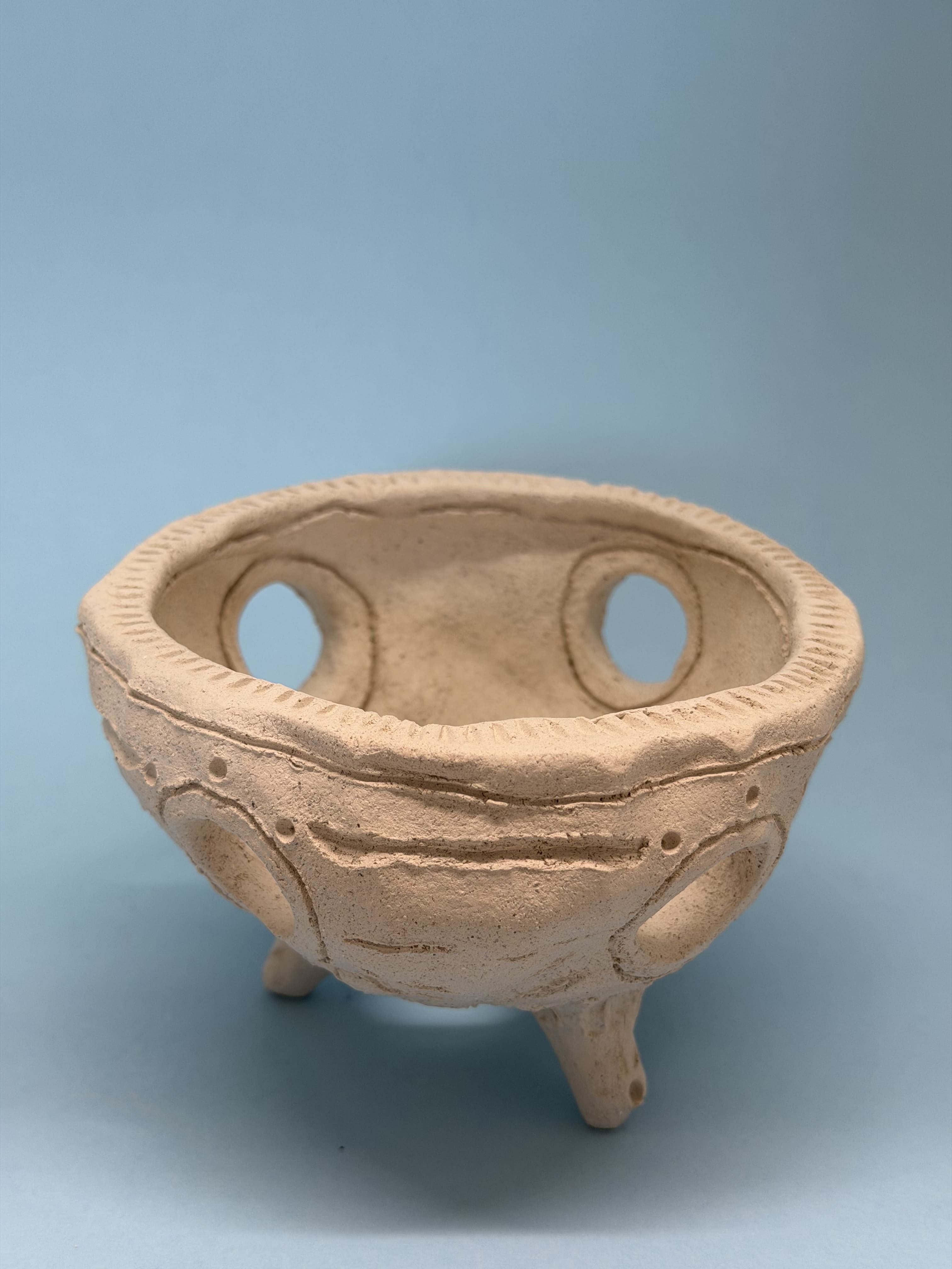 Ciotola media con buchi